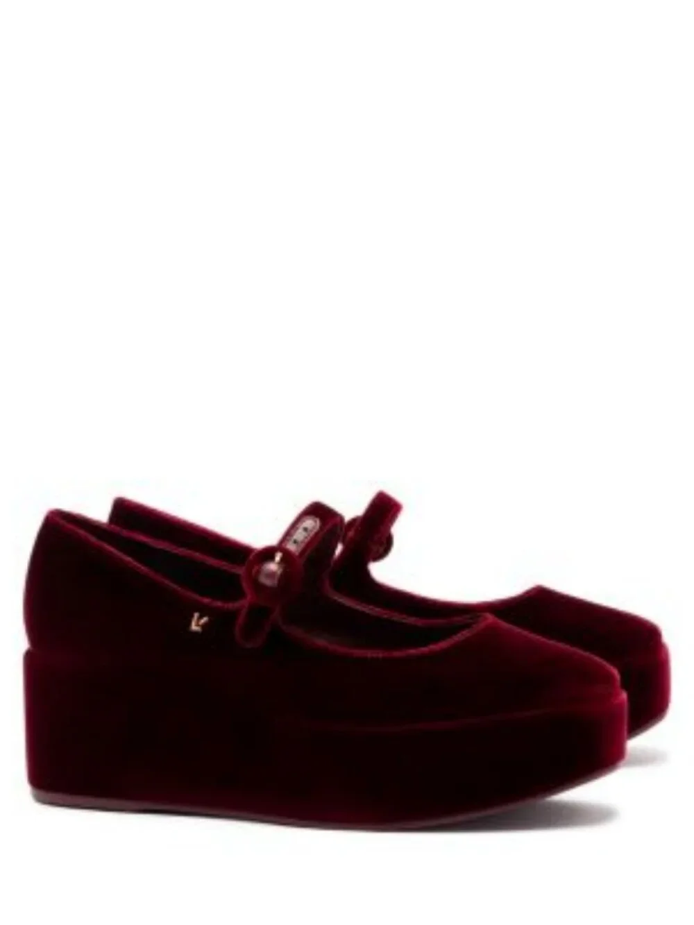 Larroudé Women's Blair Flatform Pumps Size 7